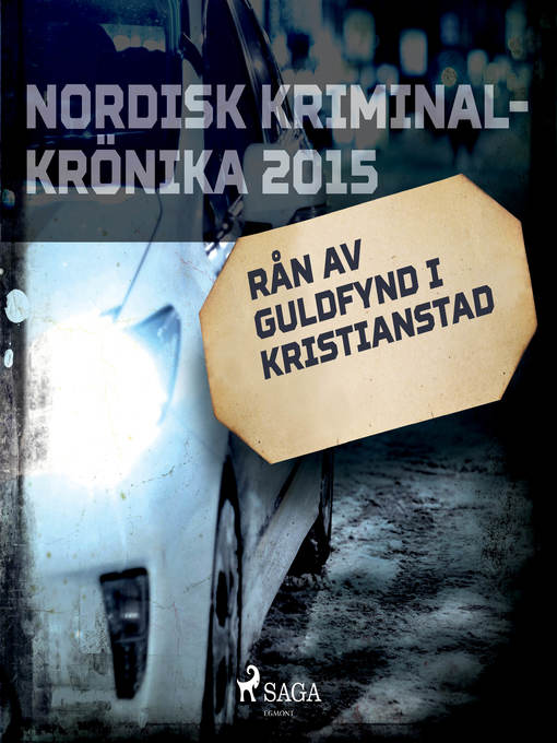 Title details for Rån av Guldfynd i Kristianstad by Diverse - Wait list